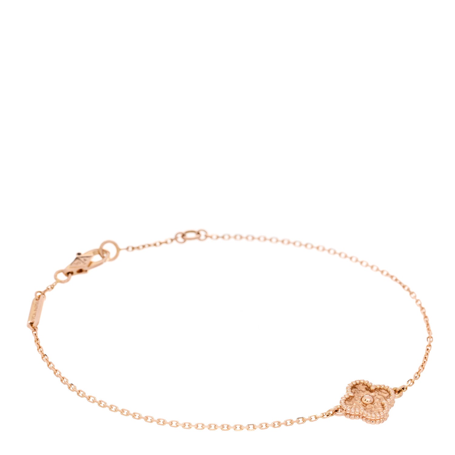 Van Cleef & Arpels 18K Rose Gold Sweet Alhambra Bracelet 1 of 5