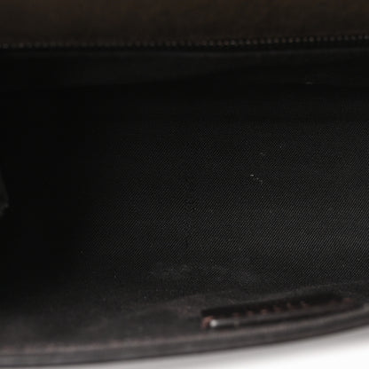 Fendi Canvas Vitello King Seta FF Embroidered Mini Compact Messenger Bag Asfalto Multicolor 5 of 10
