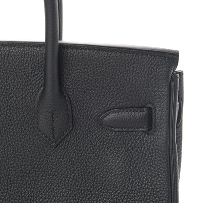 Hermes Togo Birkin 30 Black 8 of 32