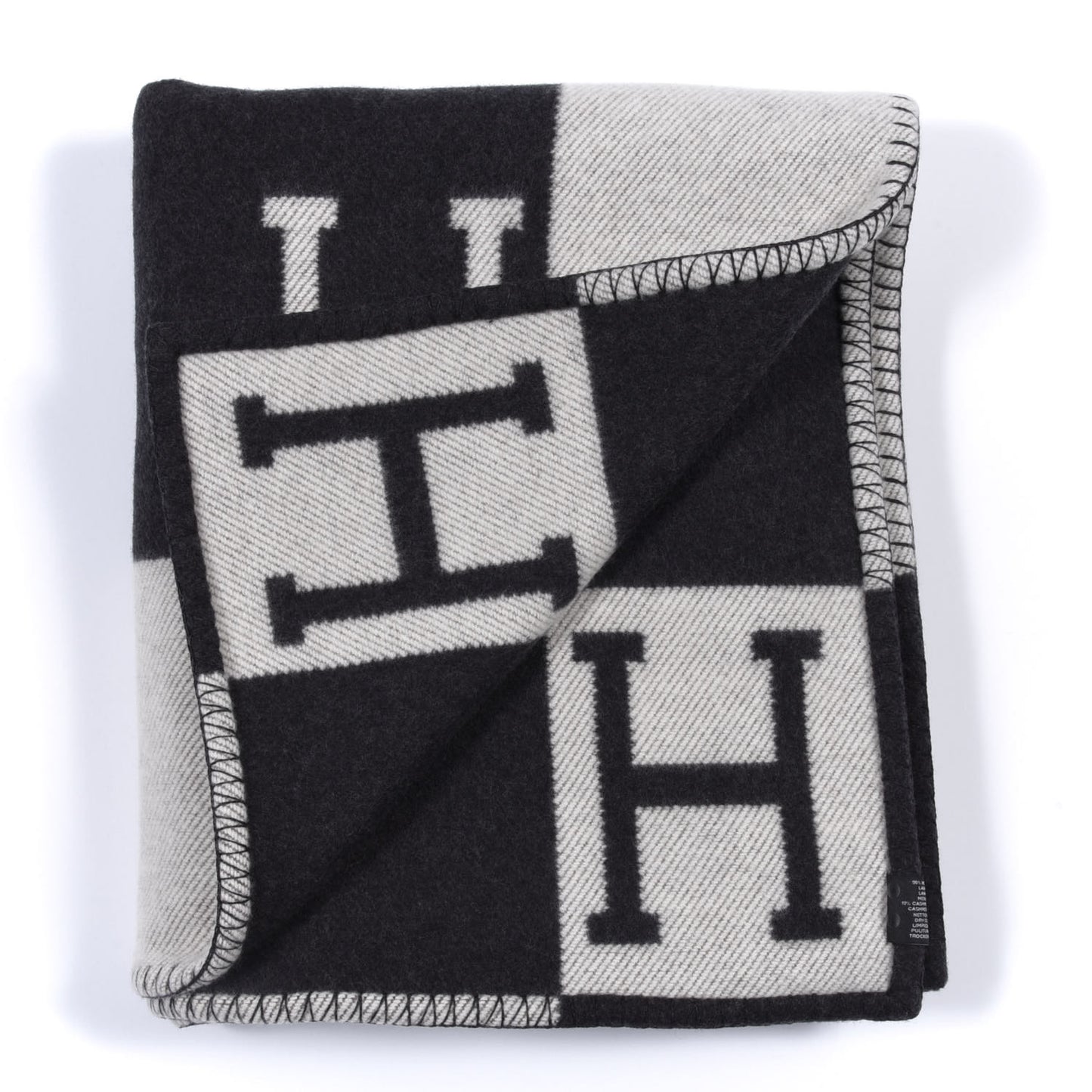 Togo Box Reversible Quizz H 32mm Belt 105 Etoupe and Noir