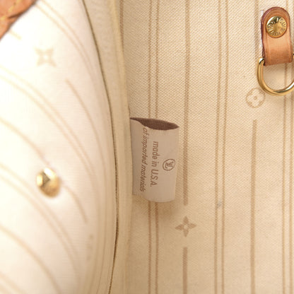 Louis Vuitton Damier Azur Neverfull MM 9 of 11