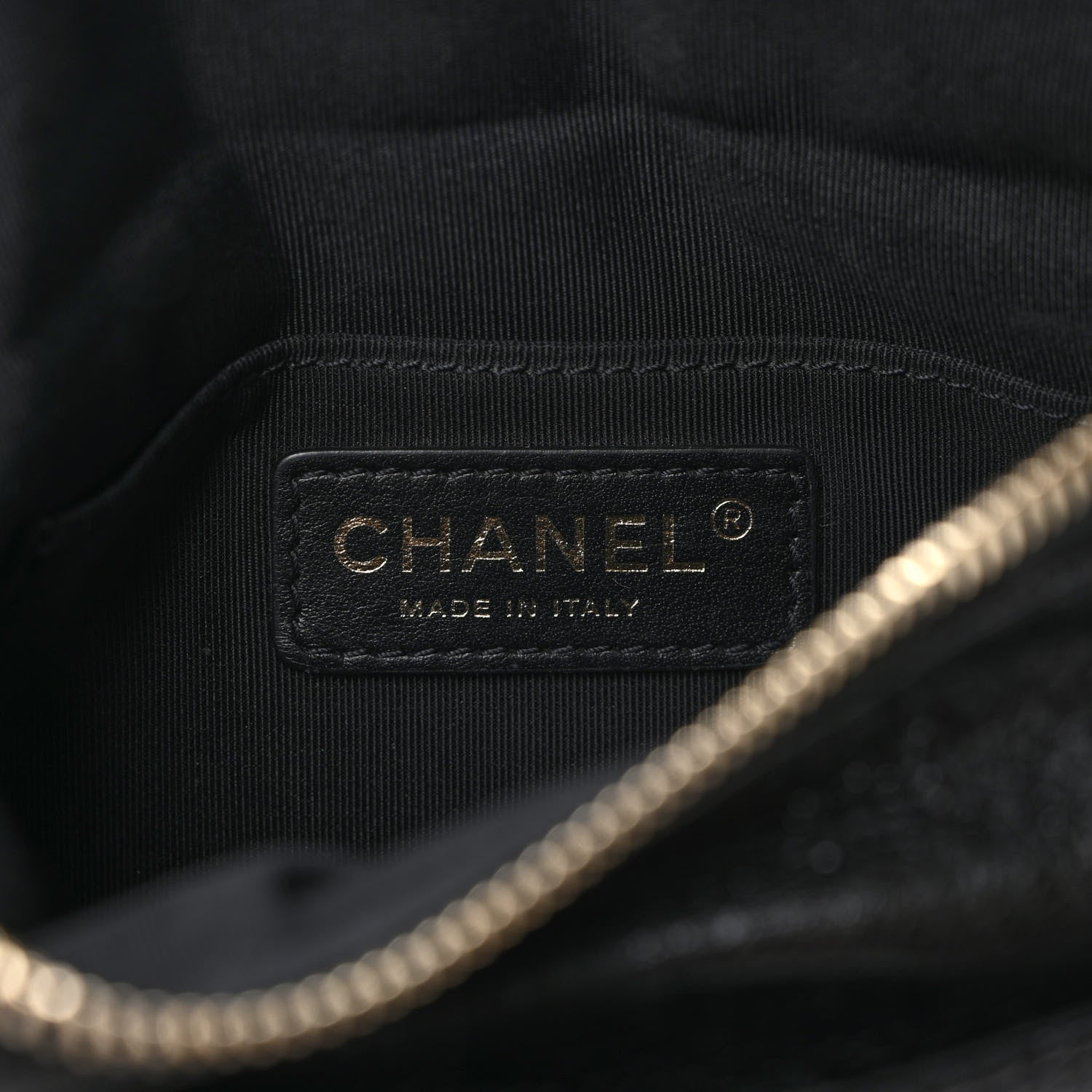 Chanel Lambskin Quilted Waist Bag Fanny Pack Black 6 of 8