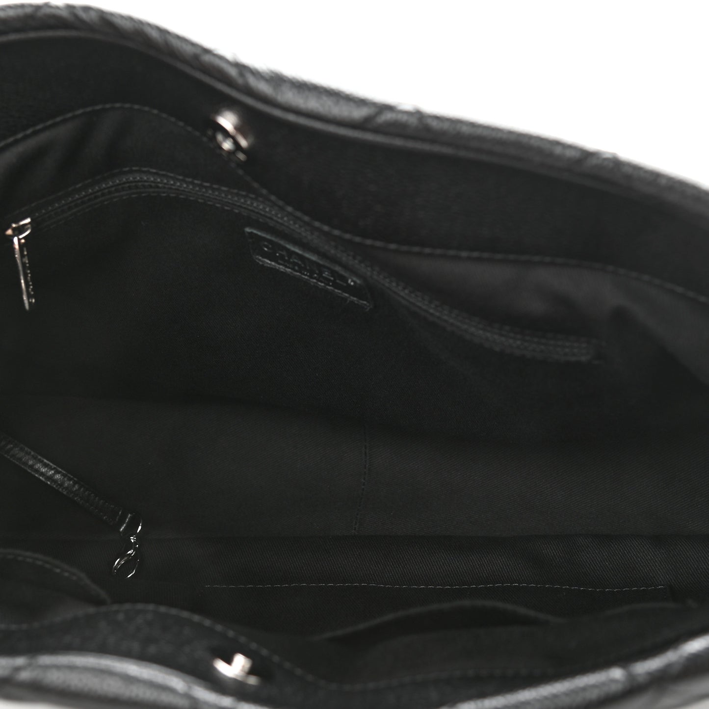 Caviar Quilted CC Timeless Soft Tote Black