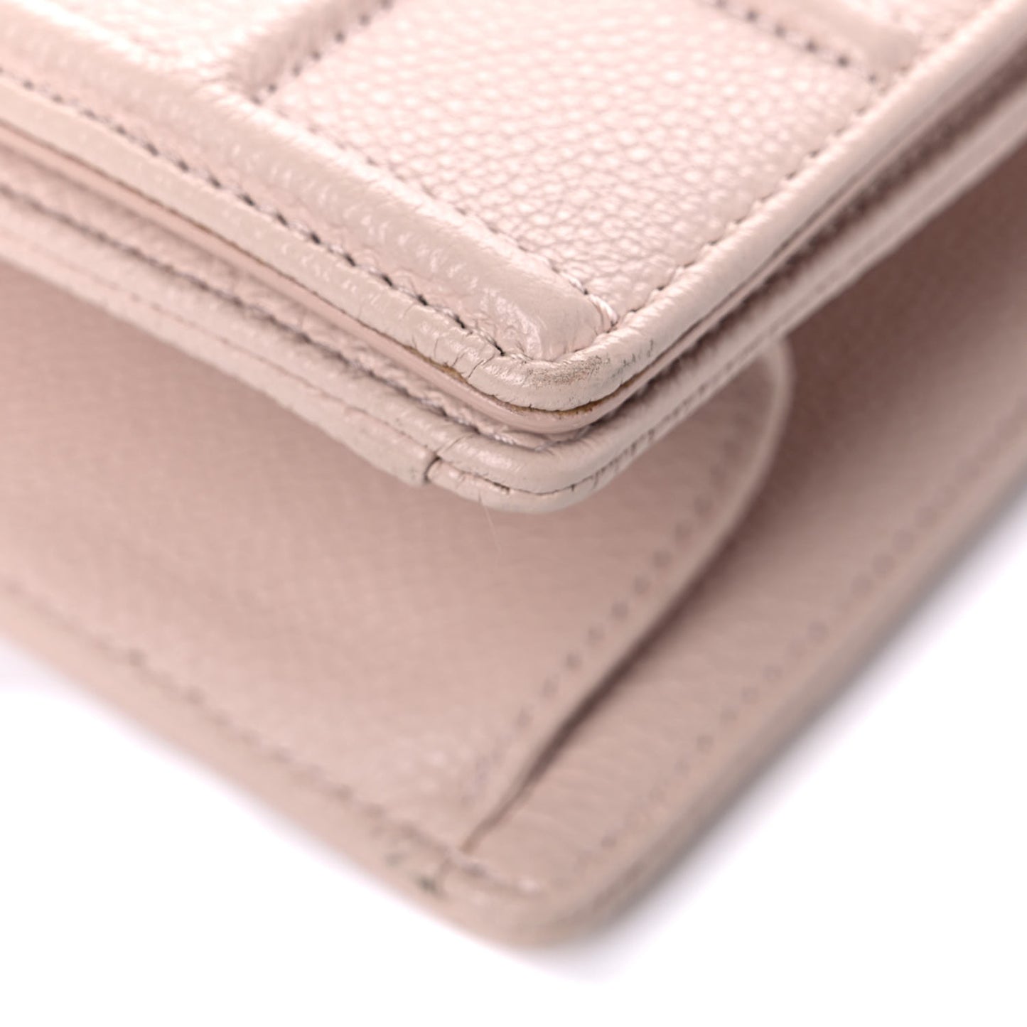 Grained Calfskin Medium Diorama Flap Bag Rose Poudre
