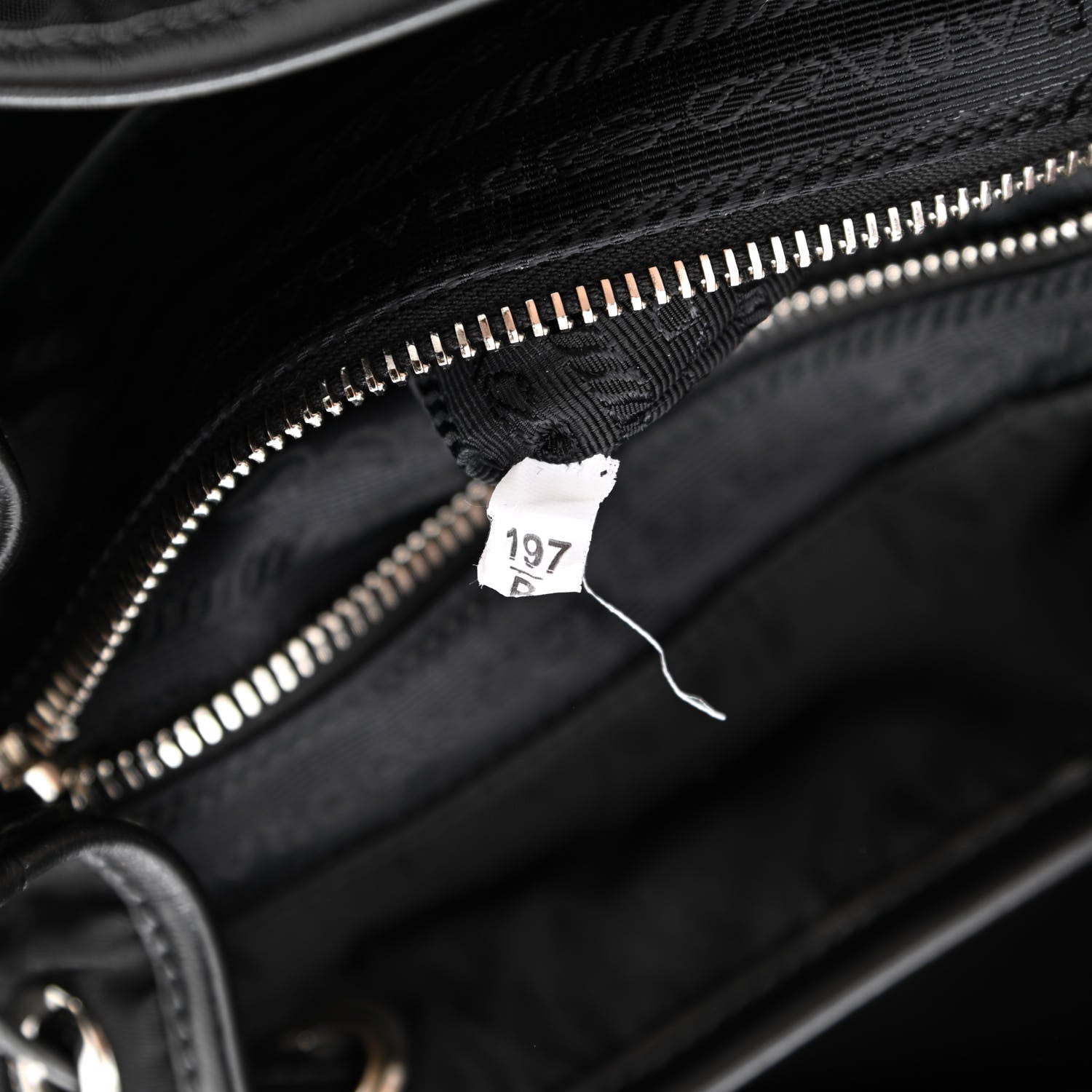 Prada Tessuto Nylon Vitello Backpack Black 7 of 10