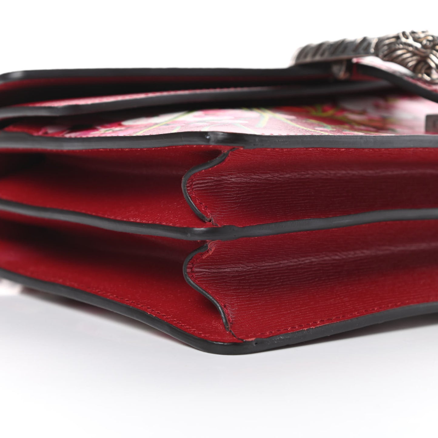 Calfskin Blooms Print Small Dionysus Shoulder Bag Romantic Cherry Multicolor