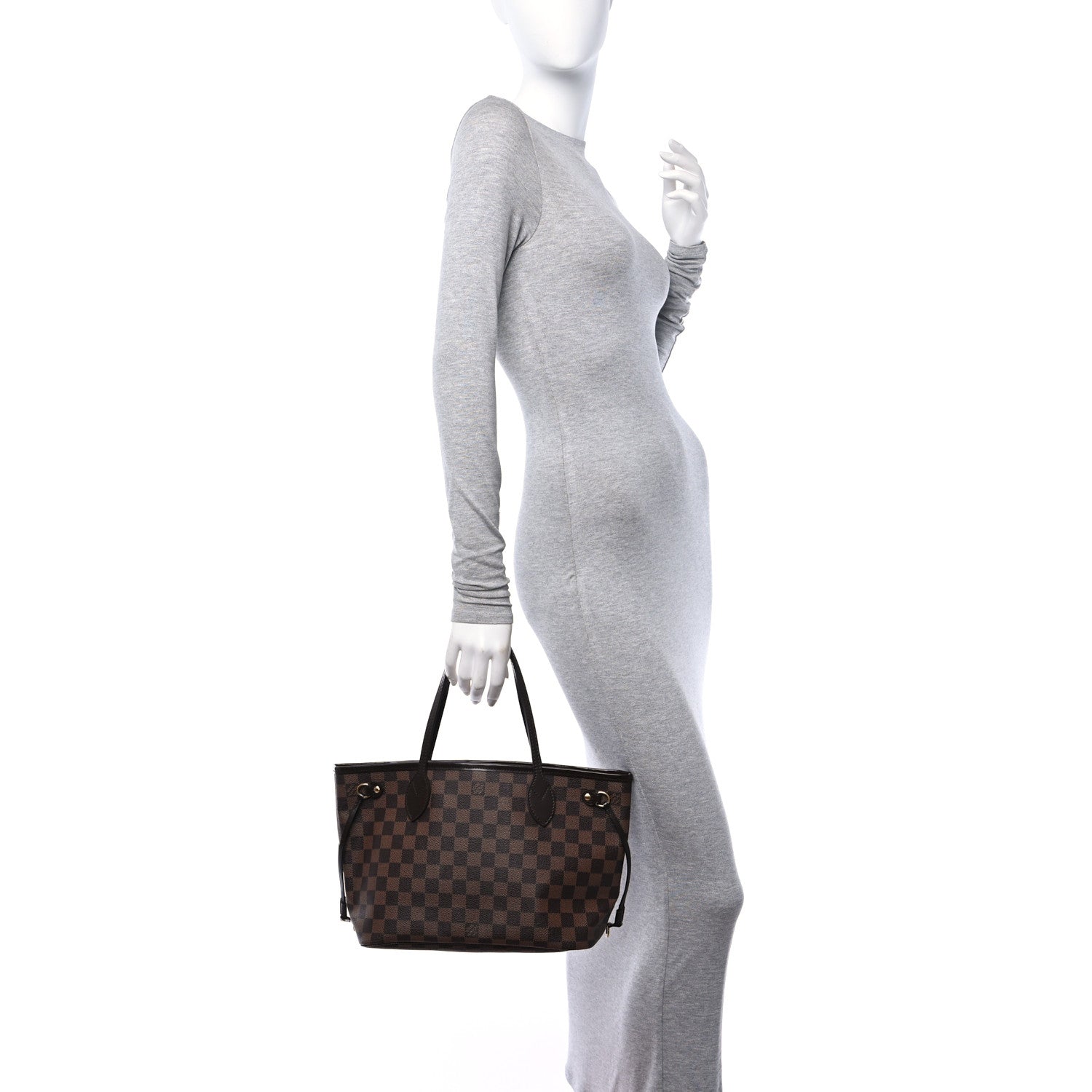 Louis Vuitton Damier Ebene Neverfull PM 2 of 9