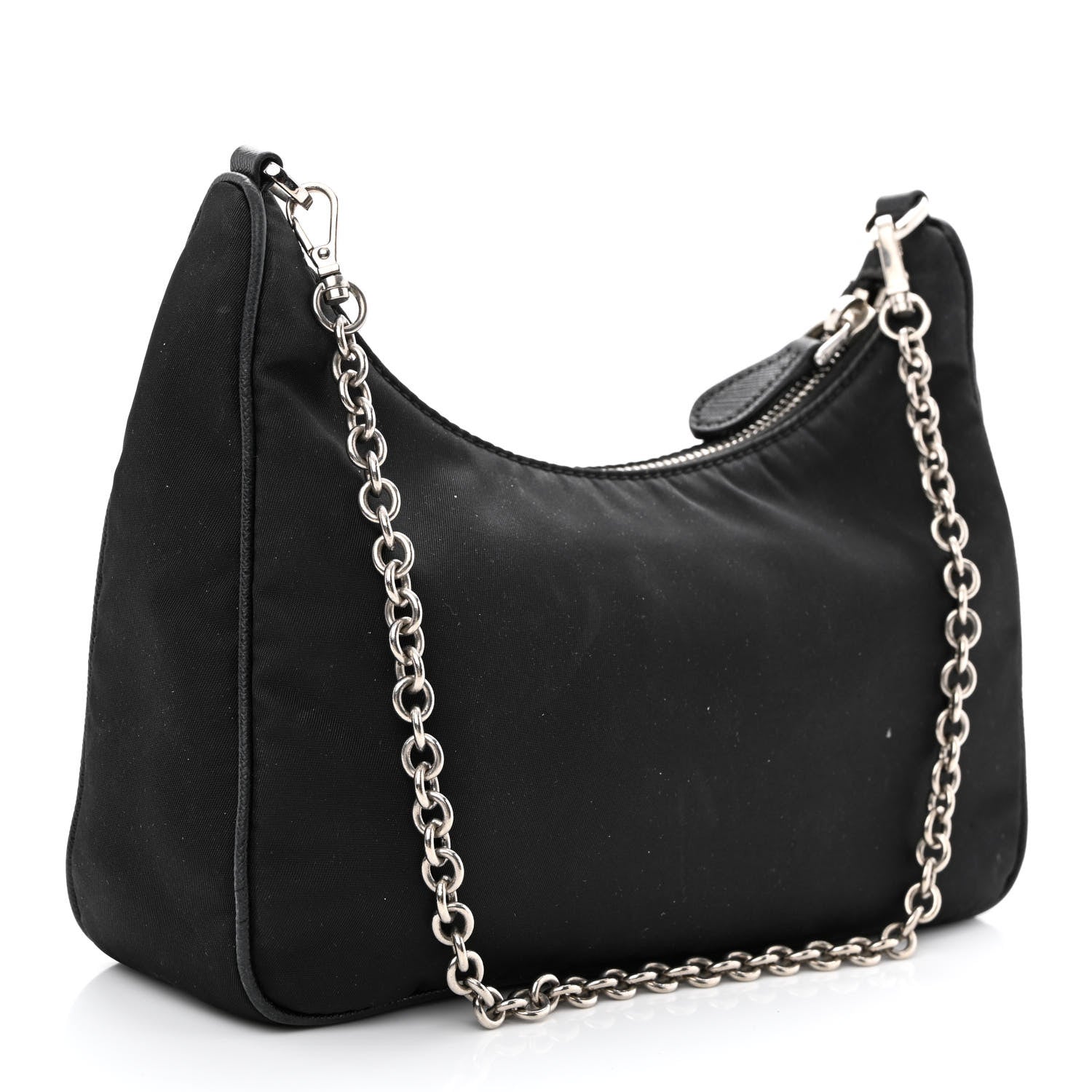 Prada Nylon Re-Edition 2005 Shoulder Bag Black 3 of 12