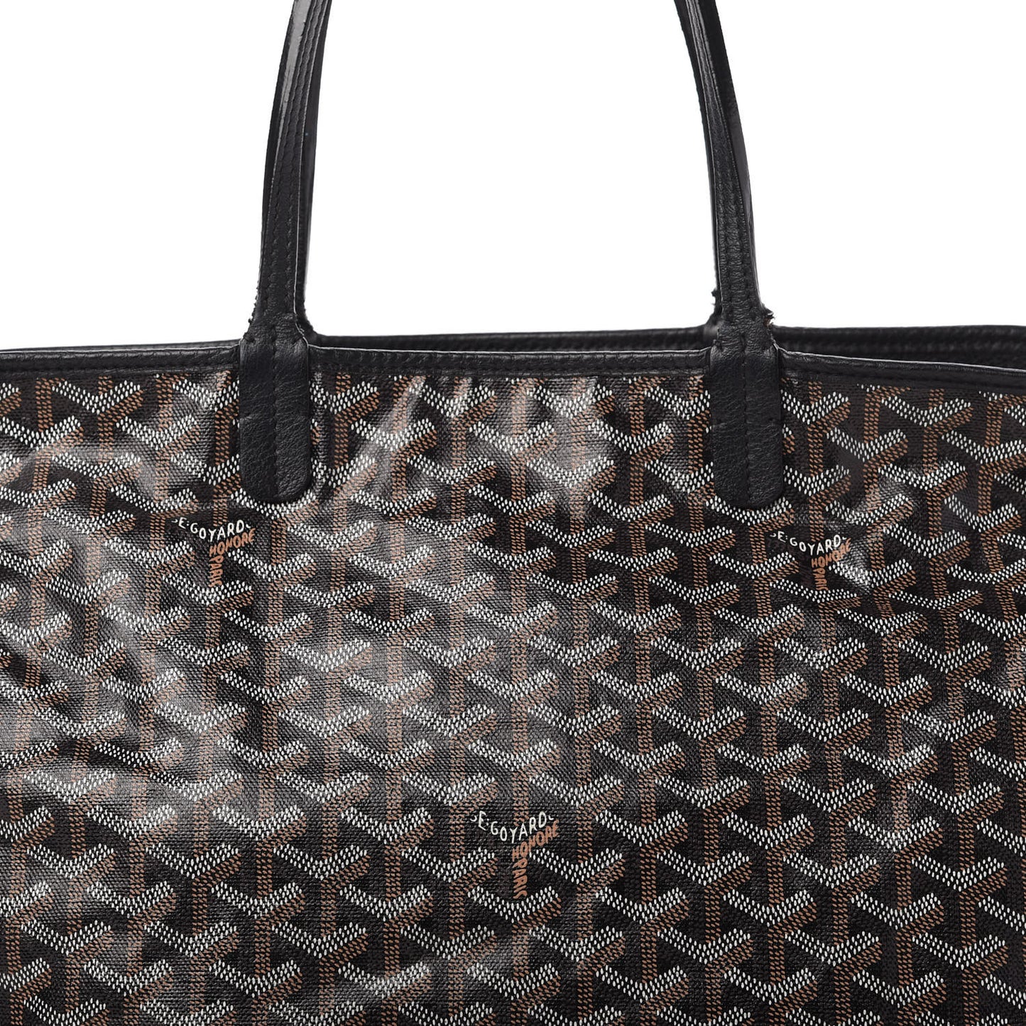 Goyardine Sac Hardy Pet Carrier PM Black