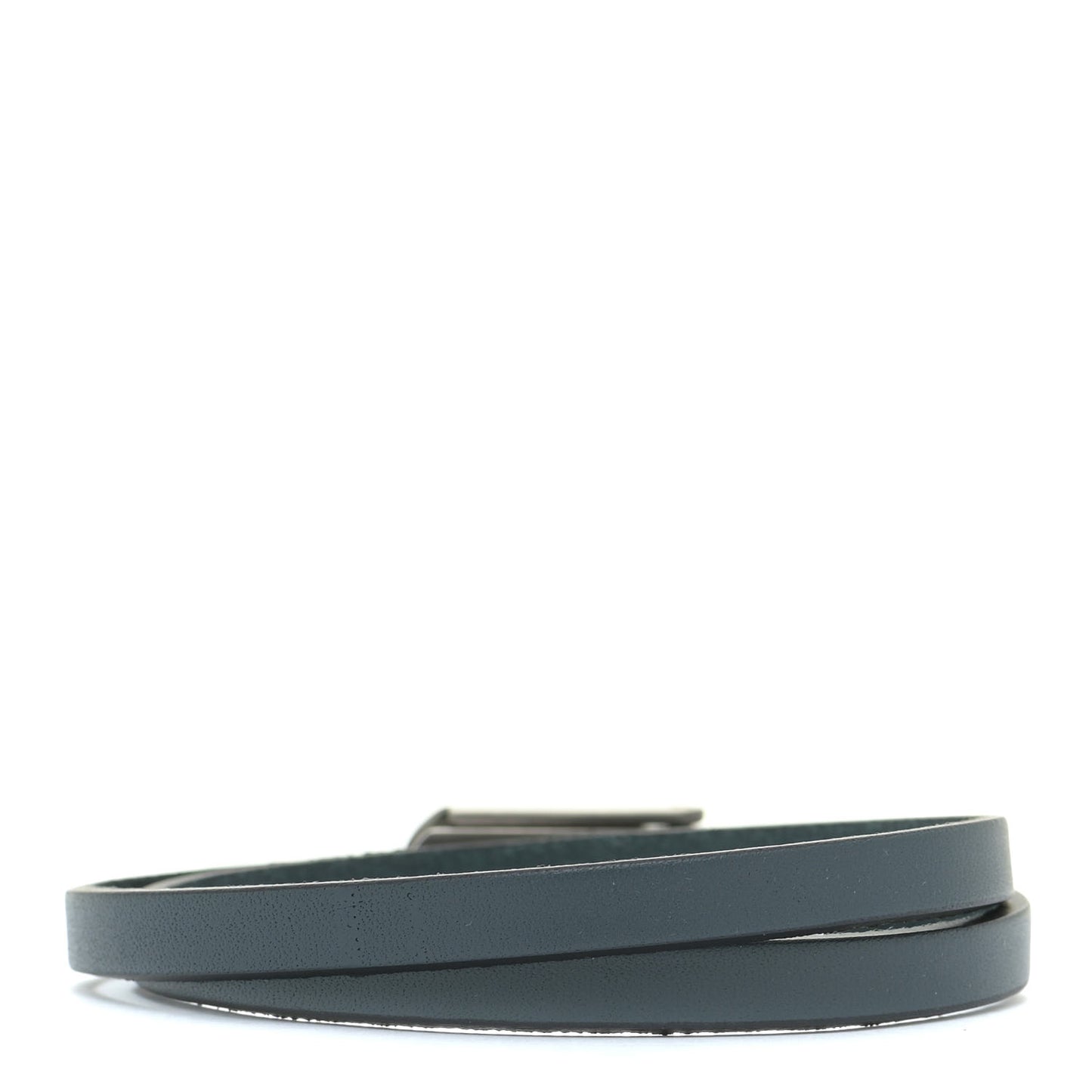 Calfskin Double Wrap Bracelet Laguna