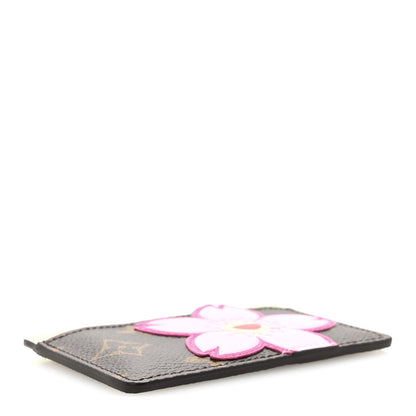 Louis Vuitton LV X TM Monogram Cherry Blossom Card Holder Sakura Brown 4 of 7