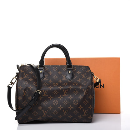 Louis Vuitton Monogram My World Tour Speedy Bandouliere 30 Black 15 of 15