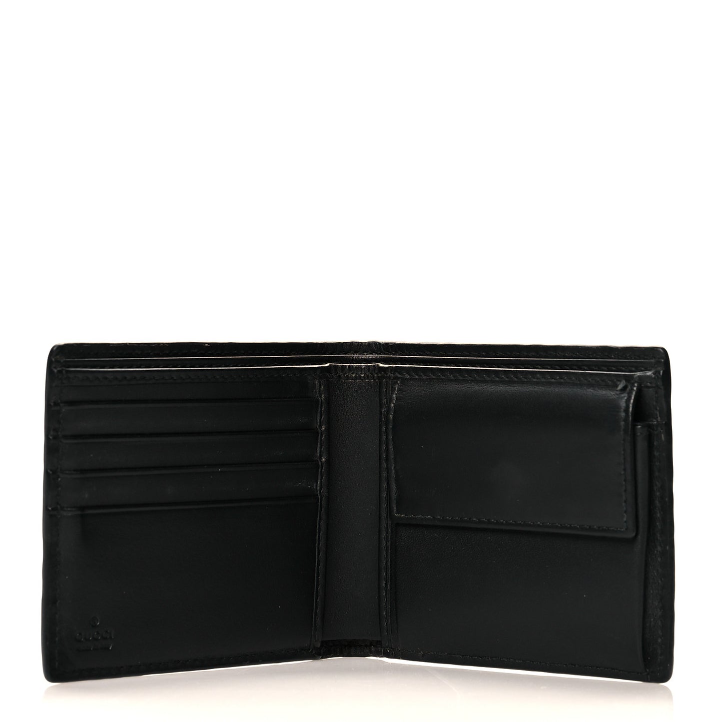 Guccissima Bi-Fold Wallet Black
