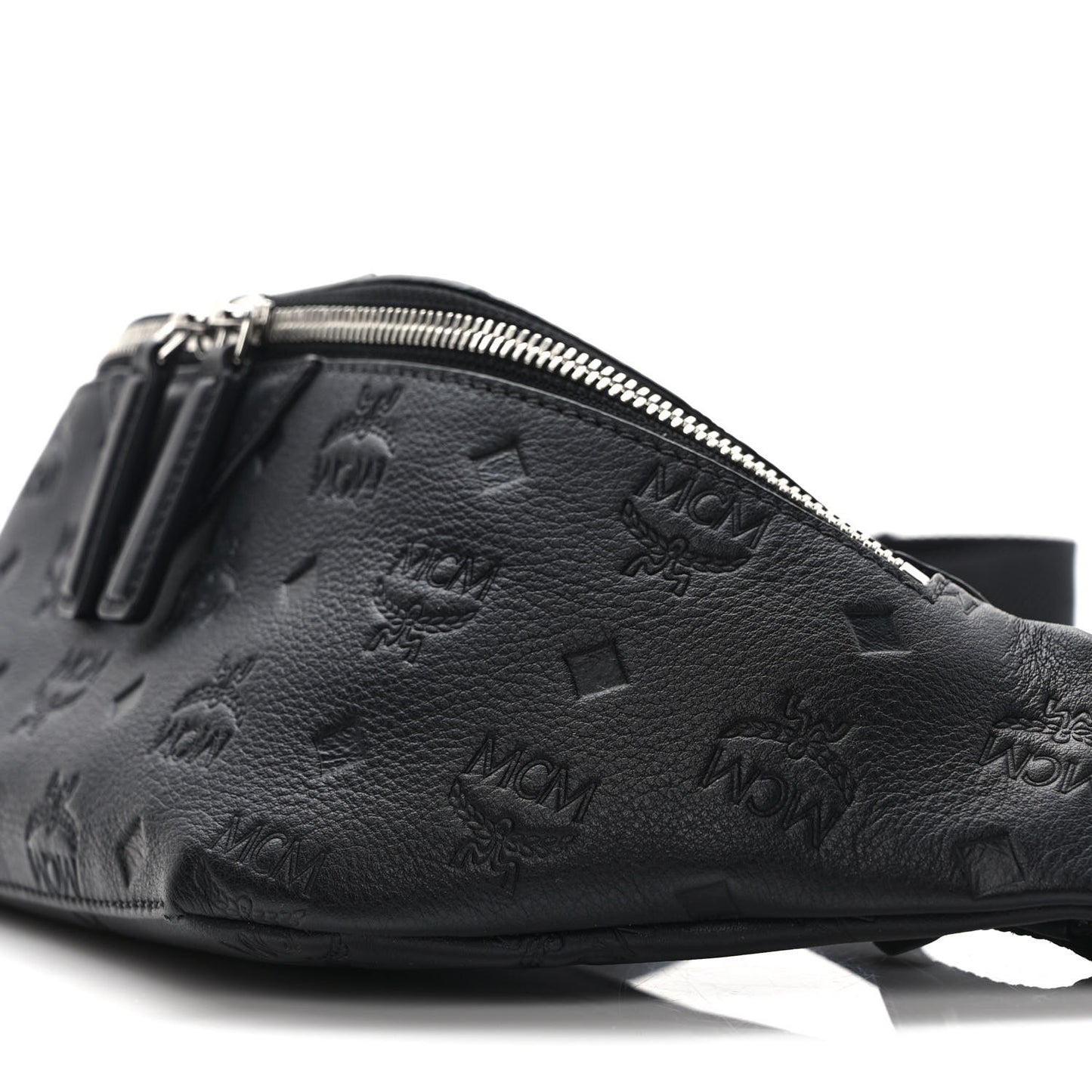 Calfskin Ottomar Monogram Fursten Belt Bag Black