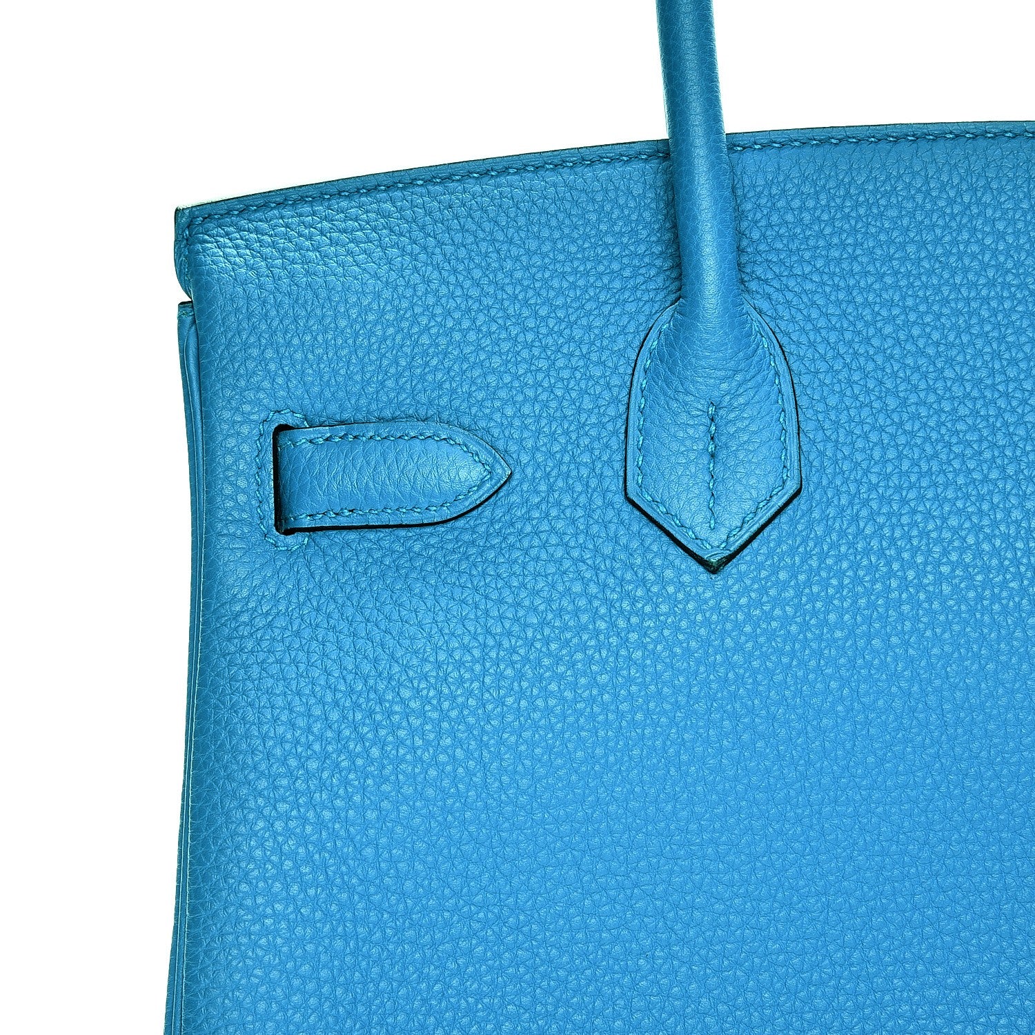 Hermes Togo Birkin 30 Bleu Zanzibar Malachite 10 of 28