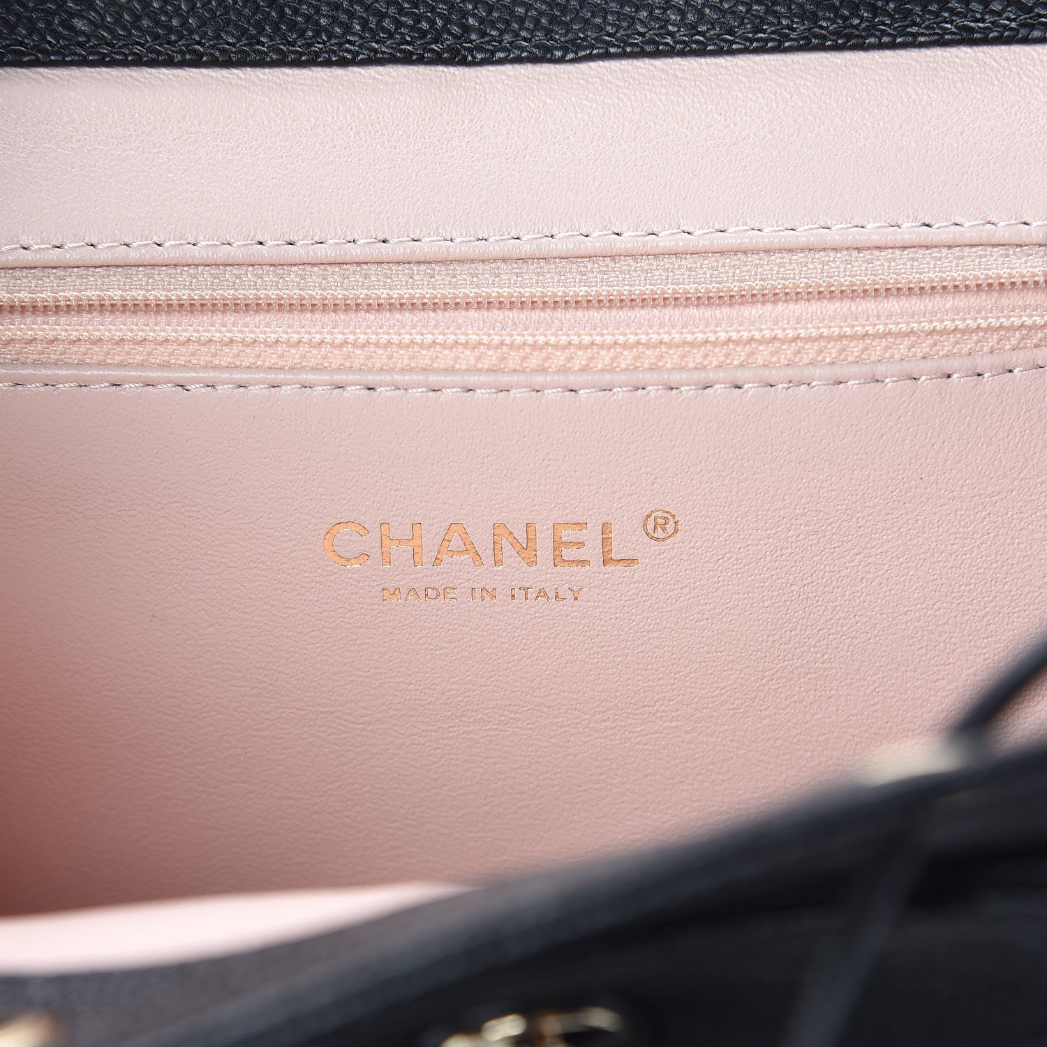 Chanel Caviar Stitched Backpack Black 6 of 9