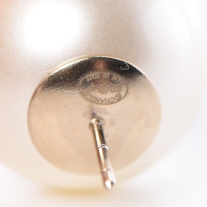 Chanel Pearl CC Large Earrings Gold 4 of 6