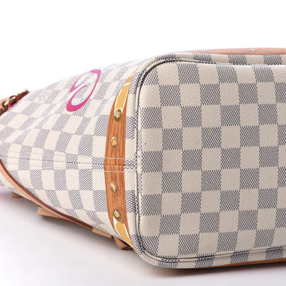 Louis Vuitton Damier Azur Summer Trunks Hawaii Neo Neverfull MM 7 of 11
