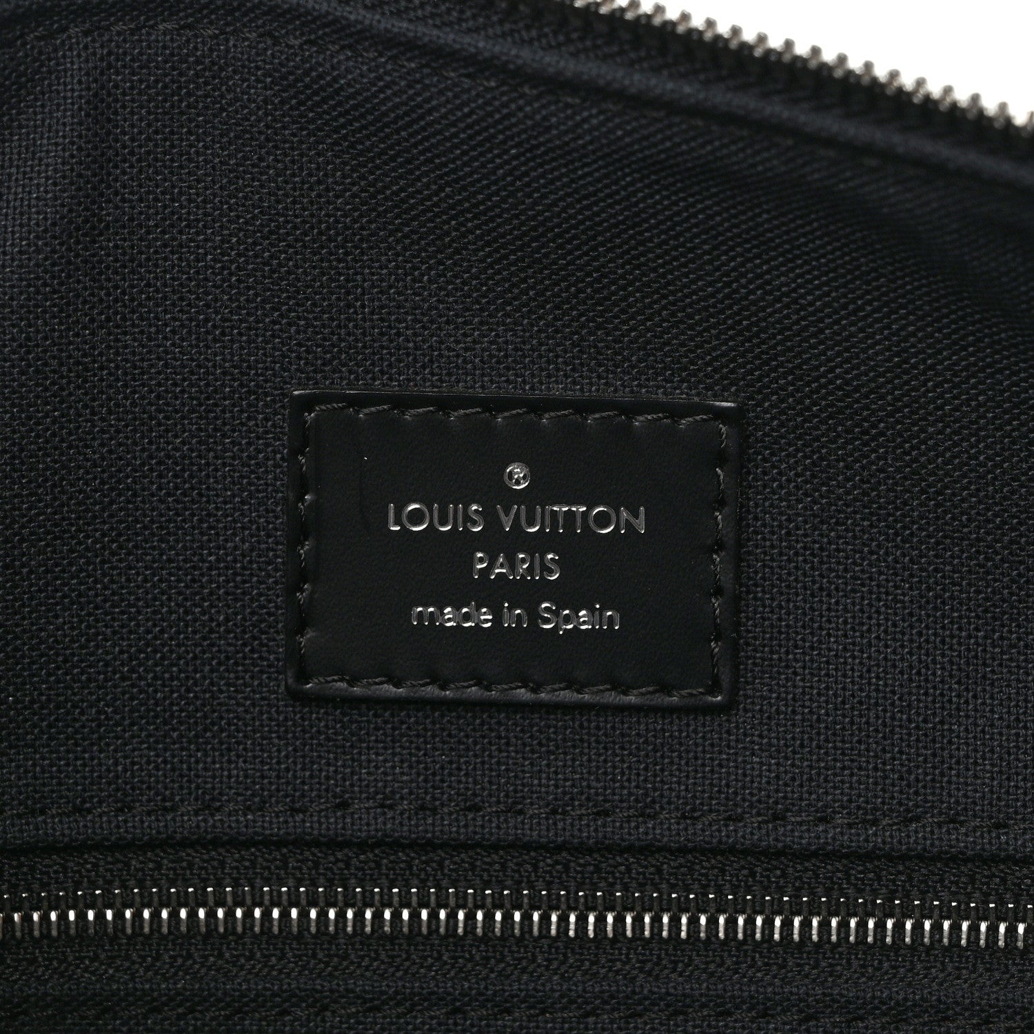 Louis Vuitton Epi Sac De Ville Bourget Black 6 of 8