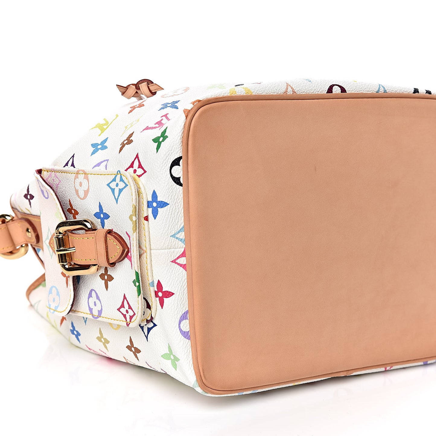 Monogram Multicolor Petit Noe White