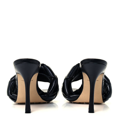 Bottega Veneta Nappa Maxi Intrecciato Lido Mule Sandals 39 Black 6 of 10