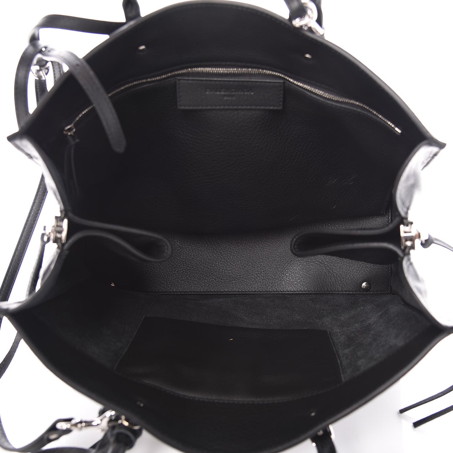 Veau Papier B4 Zip Around Tote Black
