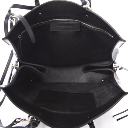 Balenciaga Veau Papier B4 Zip Around Tote Black 5 of 9