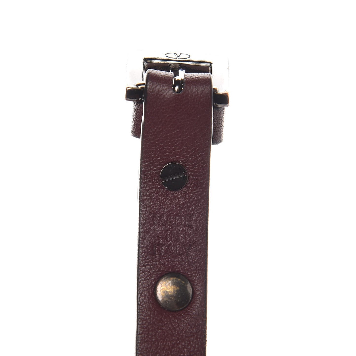 Vitello Rockstud Bracelet Rubin