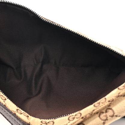 Gucci GG Monogram Double Pocket Belt Bag Dark Brown 5 of 13