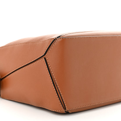 Loewe Calfskin Small Puzzle Bag Tan 8 of 9