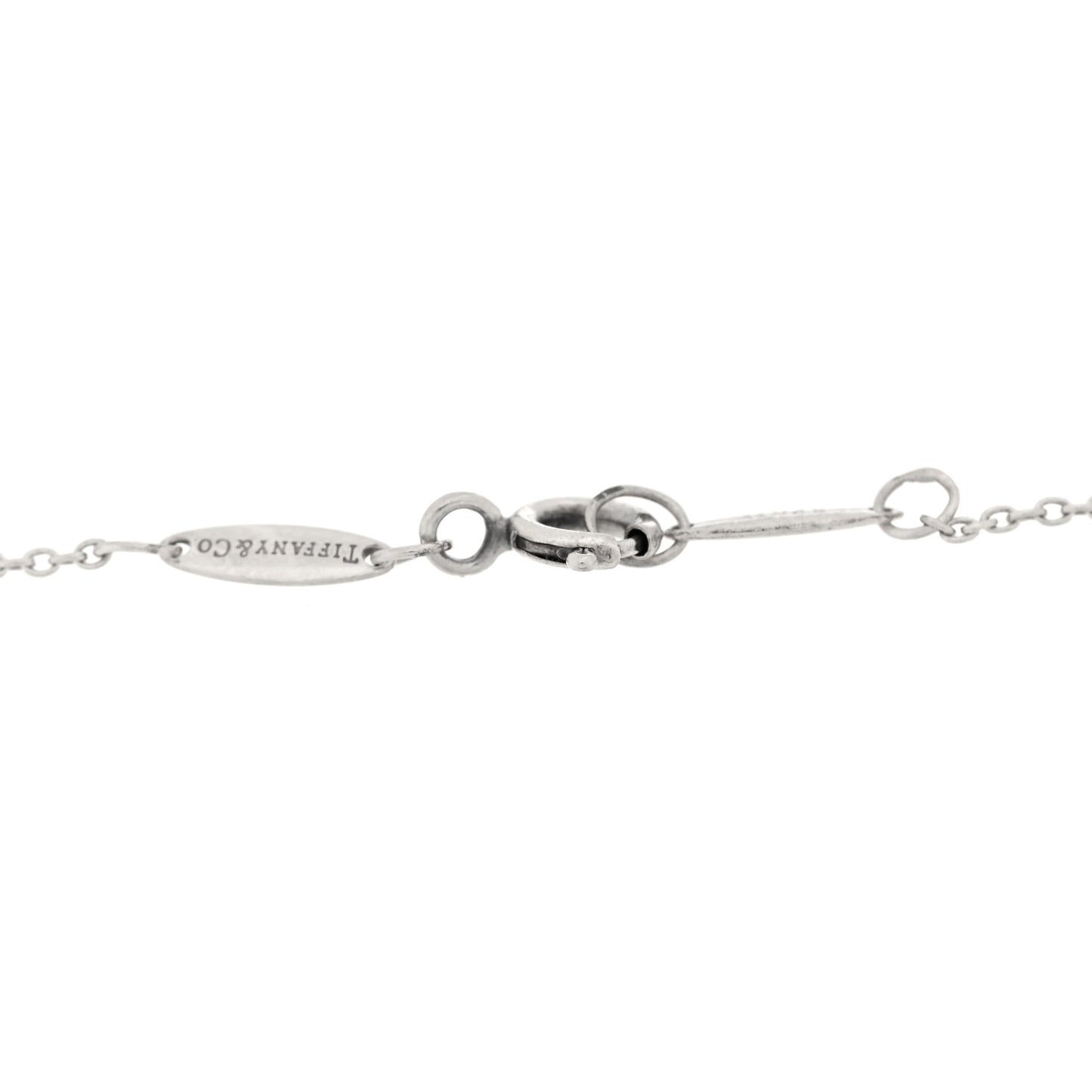 Sterling Silver Diamond .05ct Elsa Peretti Diamonds by the Yard Bracelet