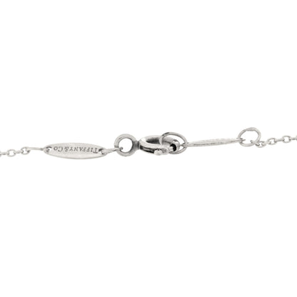 Tiffany Sterling Silver Diamond .05ct Elsa Peretti Diamonds by the Yard Bracelet 3 of 3