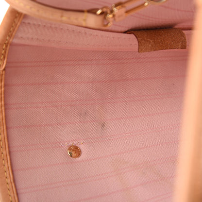 Louis Vuitton Damier Azur Neo Neverfull MM Rose Ballerine 10 of 13