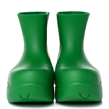 Bottega Veneta Rubber Puddle Ankle Boots 38 Grass 2 of 13