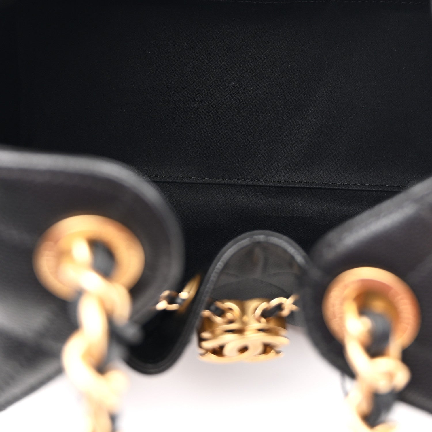 Chanel Caviar Quilted Small Chanel 25 Handbag Black 5 of 11