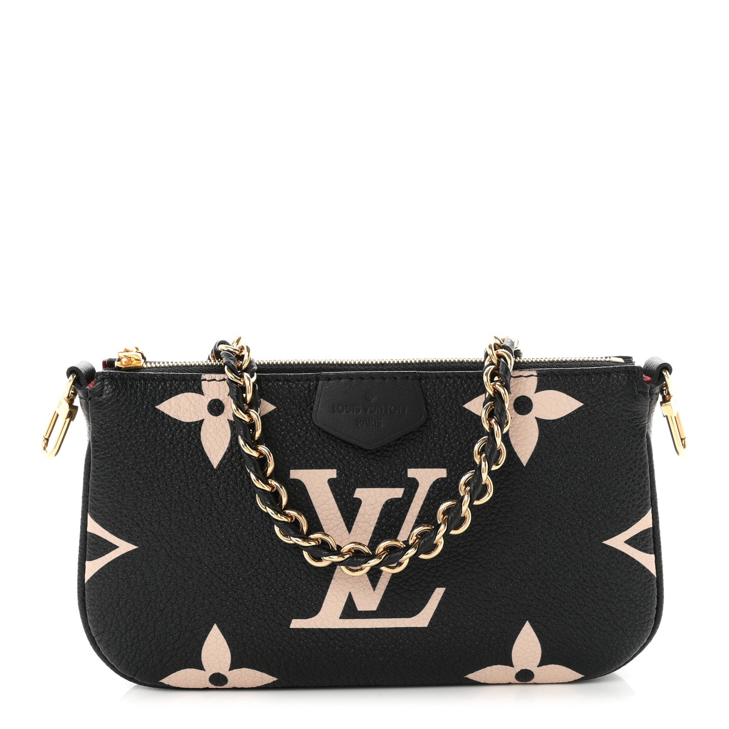 Empreinte Monogram Giant Multi Pochette Accessories Mini Pochette Black Beige