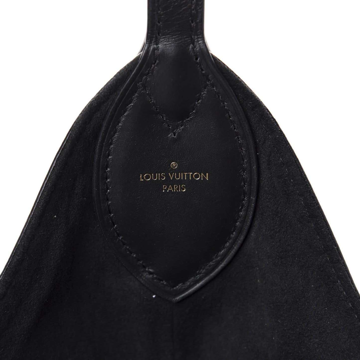 Monogram Flower Hobo Black