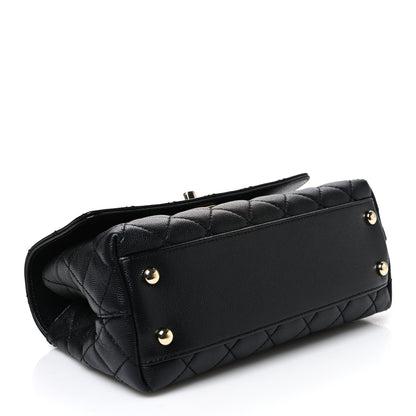 Chanel Caviar Quilted Mini Coco Handle Flap Black 4 of 11