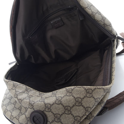 Gucci GG Plus Monogram Interlocking G Medium Backpack Dark Brown 5 of 8