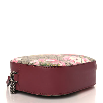 Gucci GG Supreme Monogram Blooms Mini Chain Shoulder Bag Beige Multicolor Dry Rose 4 of 10