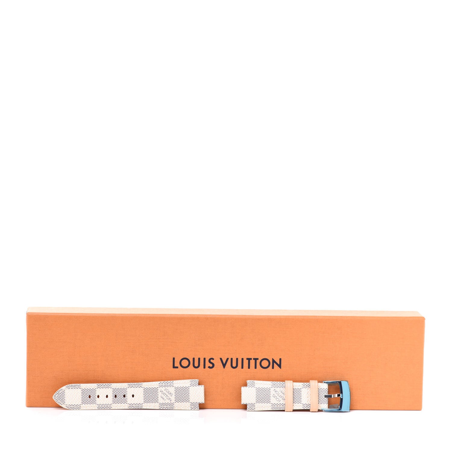 Louis Vuitton Nano Damier Azur Tambour 10mm Watch Strap 6 of 6