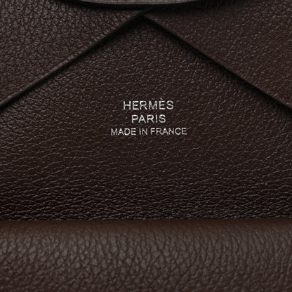 Hermes Evercolor Calvi Duo Card Case Rouge Sellier 6 of 7