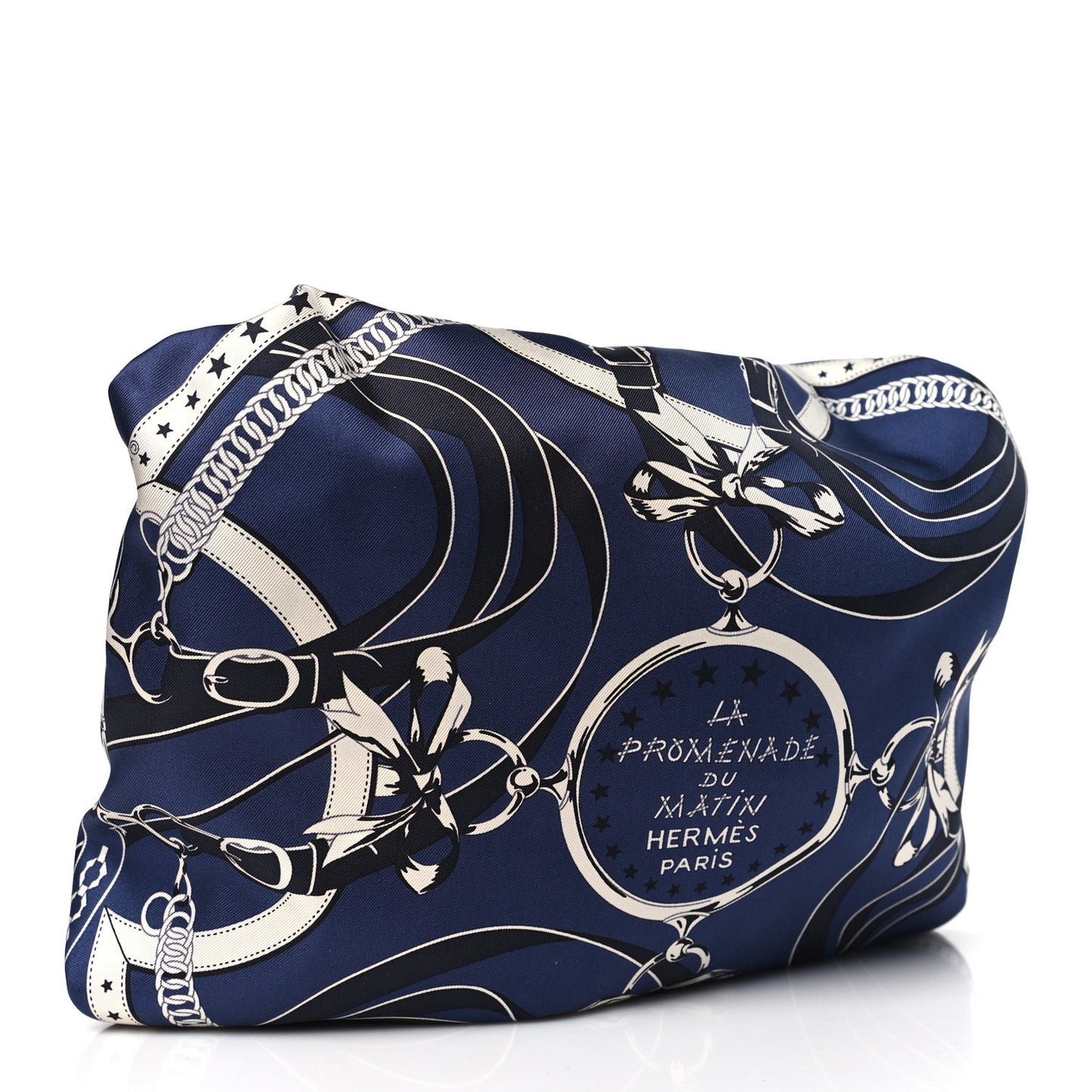 Silk Balusoie Bag Bleu Indigo Black