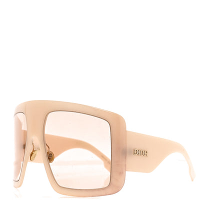 Christian Dior Acetate So Light 1 Shield Sunglasses Ivory 1 of 7
