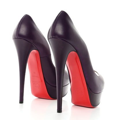 Christian Louboutin Calfskin Palais Royal 140 Pumps 36 Purple 4 of 7