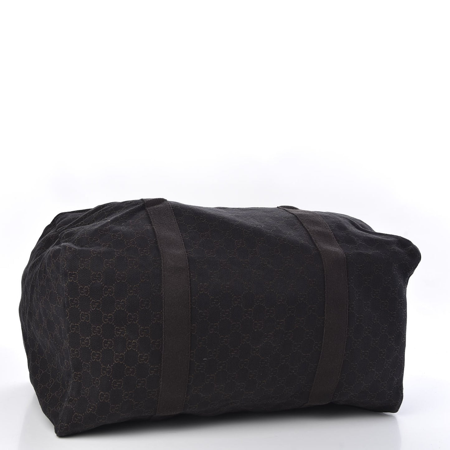 Denim Monogram Large Collapsible Carry On Duffle Bag Brown