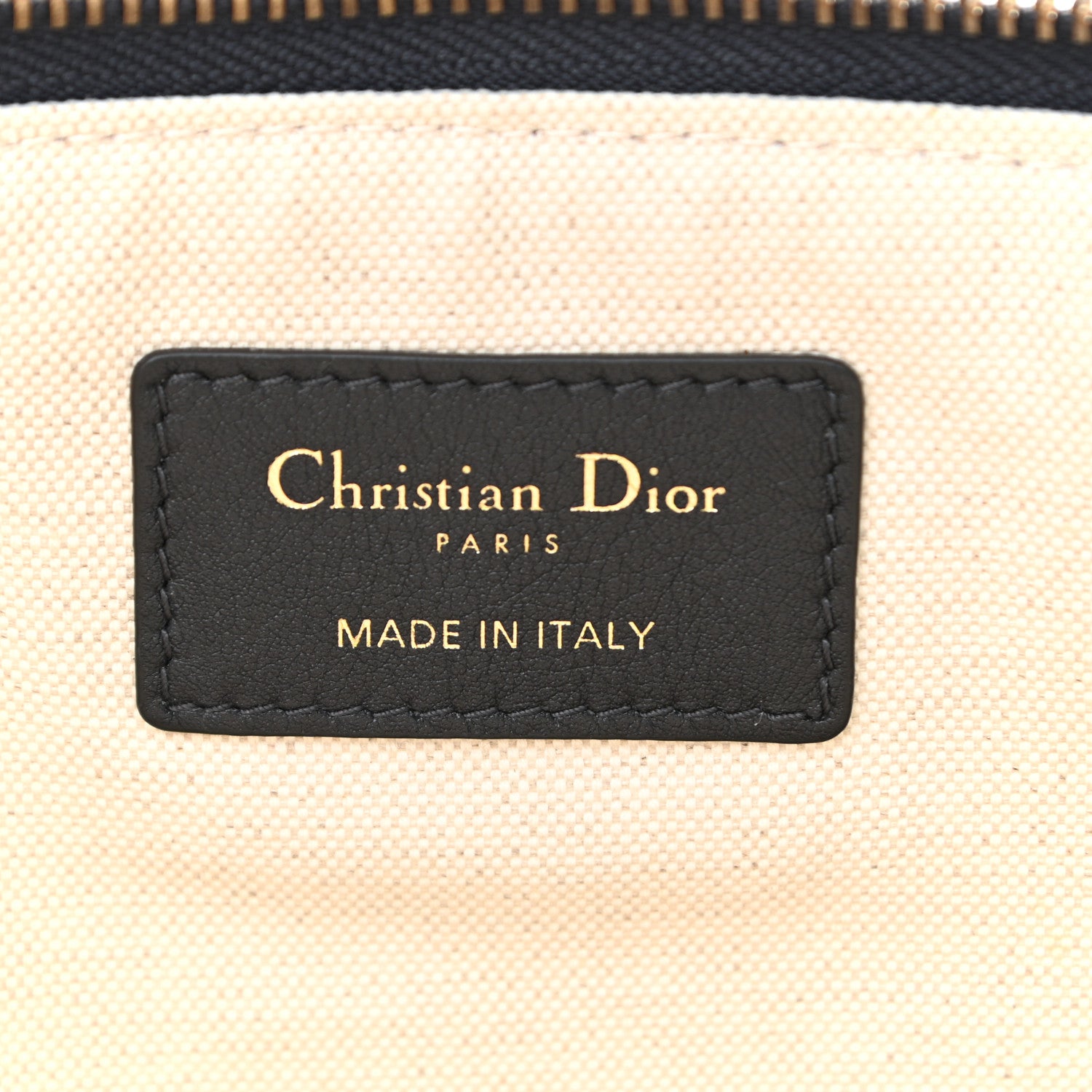 Christian Dior Oblique Pouch Clutch Blue 6 of 9