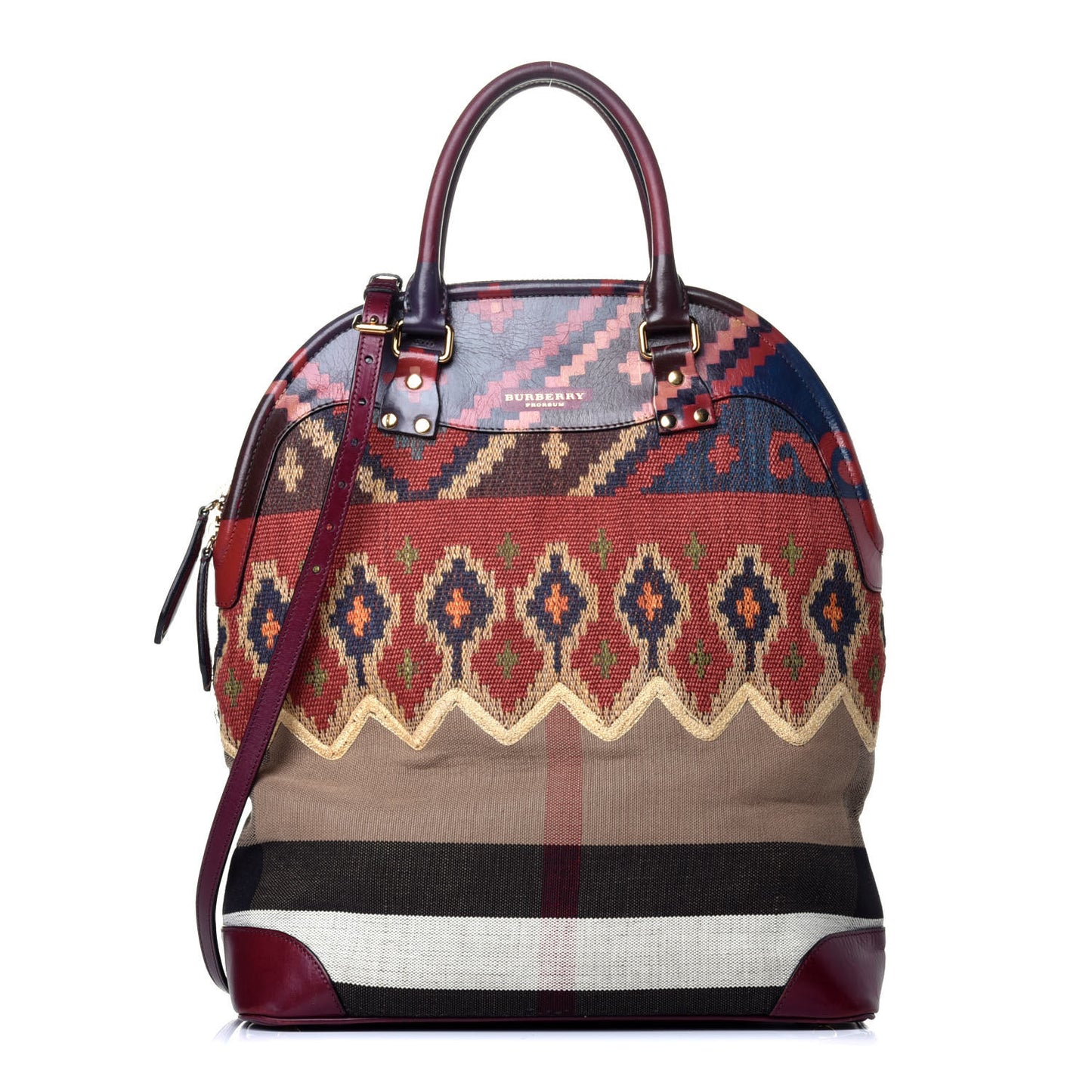 Prorsum Handpainted Tapestry Bloomsbury Burgundy