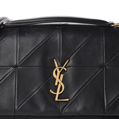 Saint Laurent Lambskin Patchwork Monogram Medium Jamie Black 11 of 11