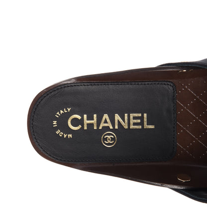 Chanel Grosgrain Camellia Thong Sandals 39 Black 7 of 9